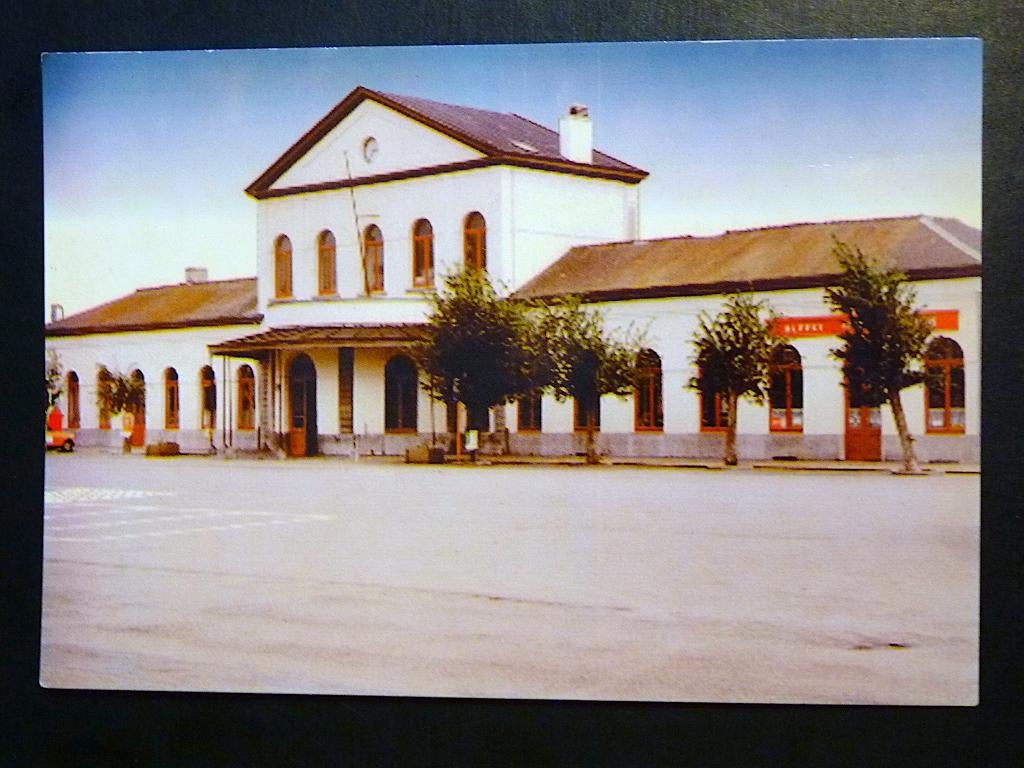 Ansichtkaart - NMBS STATION - GRAVENBRAKEL, Verzamelen, Ophalen of Verzenden, Zo goed als nieuw, Trein, Kaart of Prent