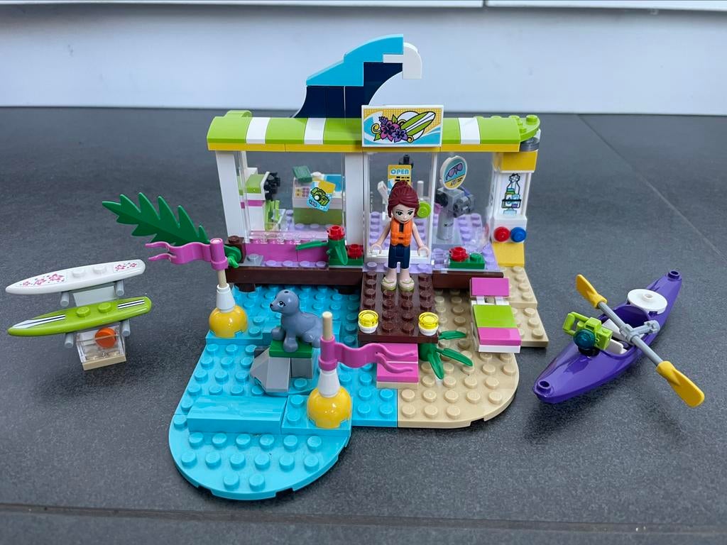 Lego surfshop 41315, Ophalen, Zo goed als nieuw, Lego