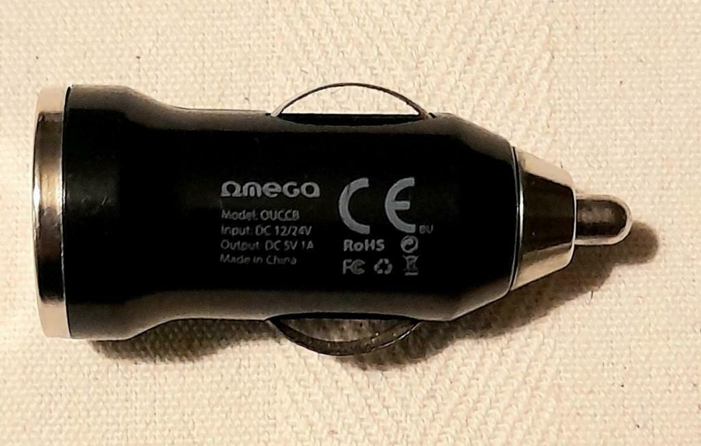 Chargeur voiture OMEGA original, Enlèvement ou Envoi, Comme neuf