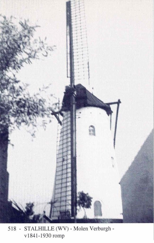 Stalhille - Molen Verburgh, Ophalen of Verzenden, 1980 tot heden, Ongelopen, West-Vlaanderen