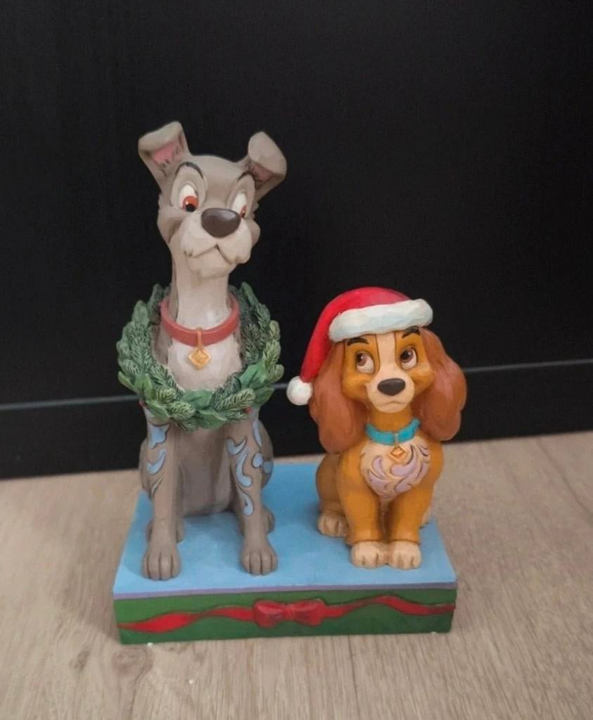 Jim shore figurine enesco lady tramp belle et le clochard no, Collections, Enlèvement