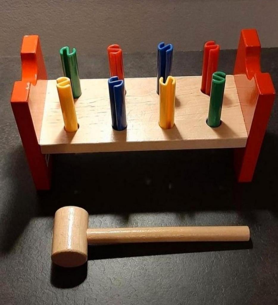 Ikea/hamerspel/ als nieuw, Kinderen en Baby's, Speelgoed | Houten speelgoed, Ophalen of Verzenden