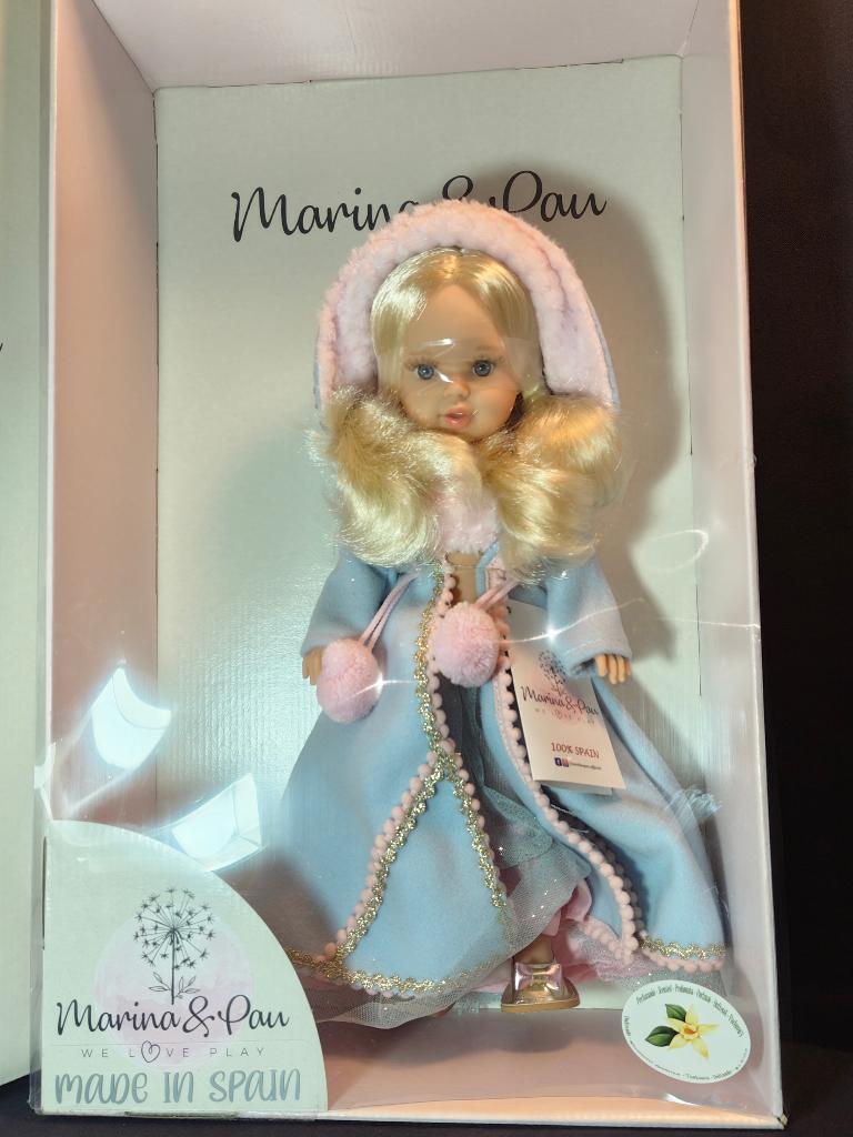 Marina Edelweiss pop nieuw verzegeld - Marina & Pau - 40 cm, Ophalen of Verzenden, Nieuw, Overige typen