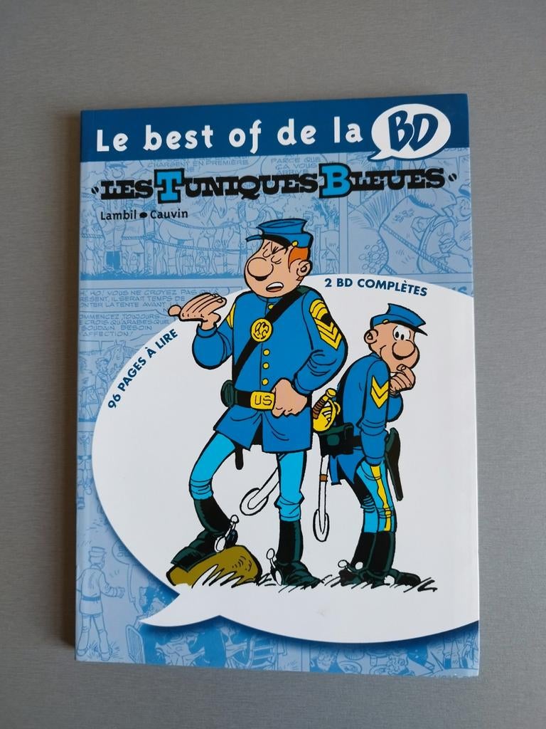 Les Tuniques bleues le Best of de la BD Lambil Cauvin, Une BD, Enlèvement ou Envoi, Comme neuf