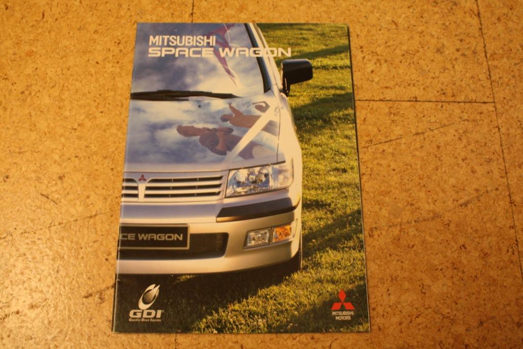 Mitsubishi Space Wagon brochure 1999, Enlèvement ou Envoi, Neuf, Dépliant