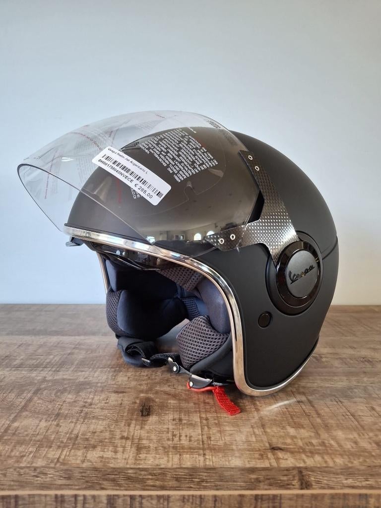 STOCKDEALS! Motorhelm Jet - Vespa Argentario meerdere maten, Motoren, Kleding | Motorhelmen, Dames, Jethelm, XS, Overige merken