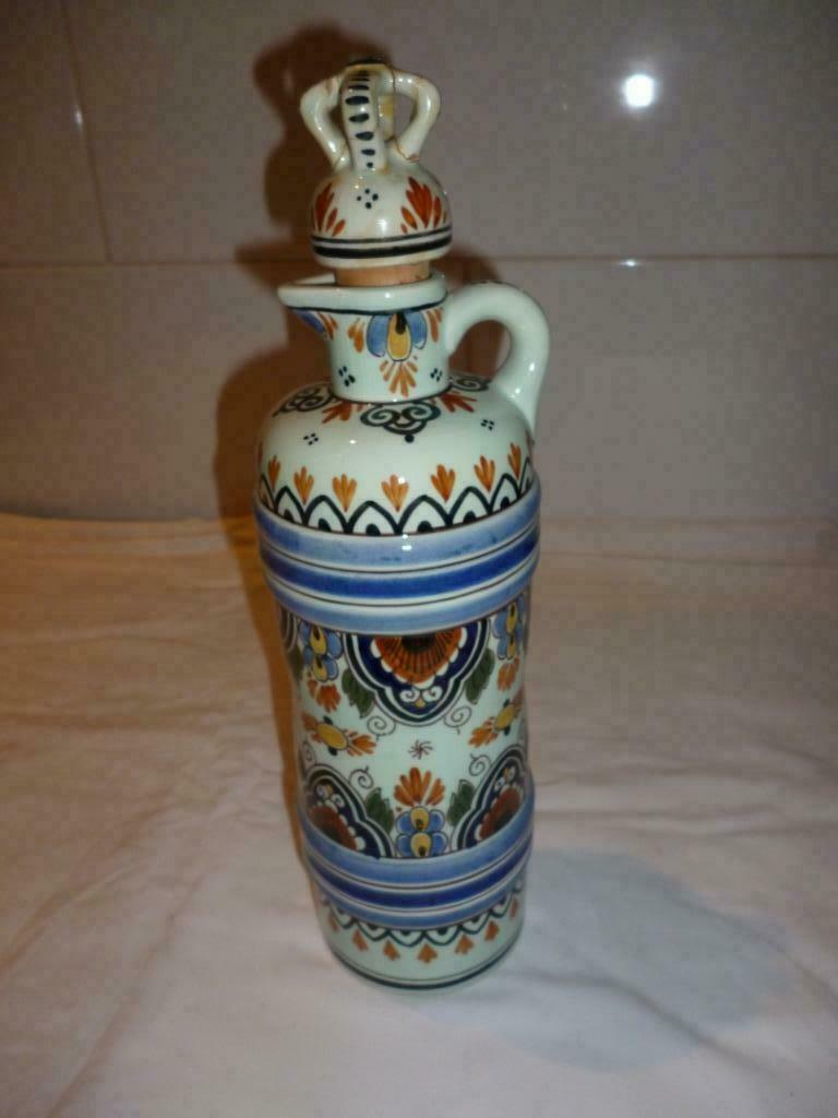 Bouteille céramique DELFTS RAM 1403 Made in Holland carafe, Enlèvement ou Envoi