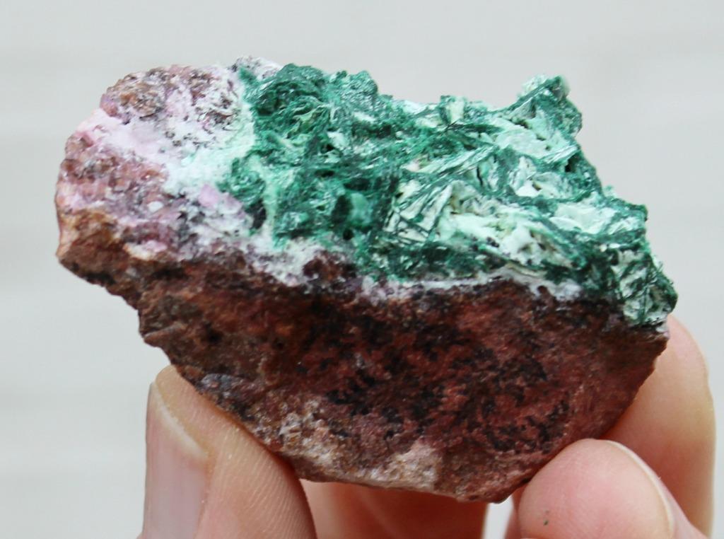 MALACHIET uit Luambo in CONGO, Ophalen of Verzenden, Mineraal