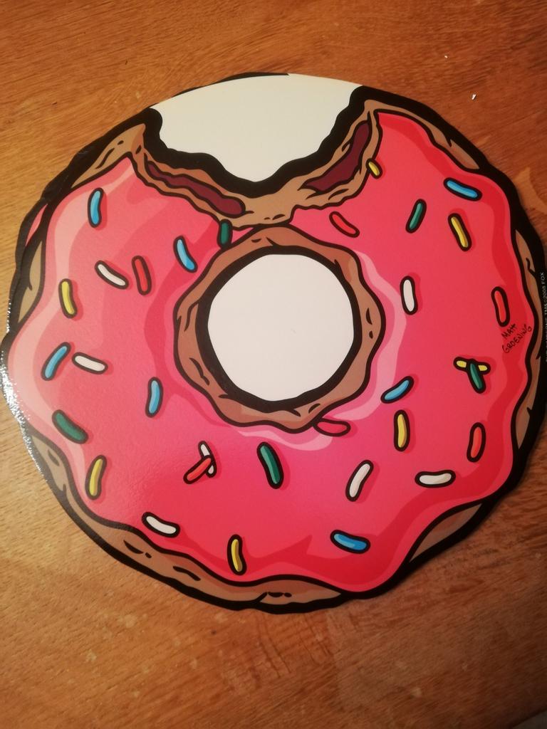 sets de tables donuts, The Simpsons, Enlèvement ou Envoi