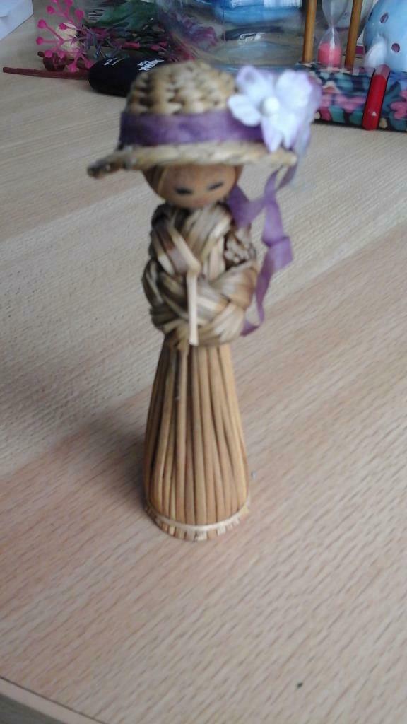 figurine chinoise   H: 10 x 2cm       vintage '80, Enlèvement ou Envoi, Comme neuf, Humain