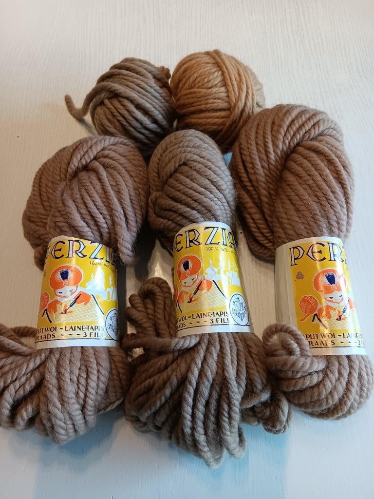 3 bollen wollen garen 3 draads, Enlèvement ou Envoi, Neuf