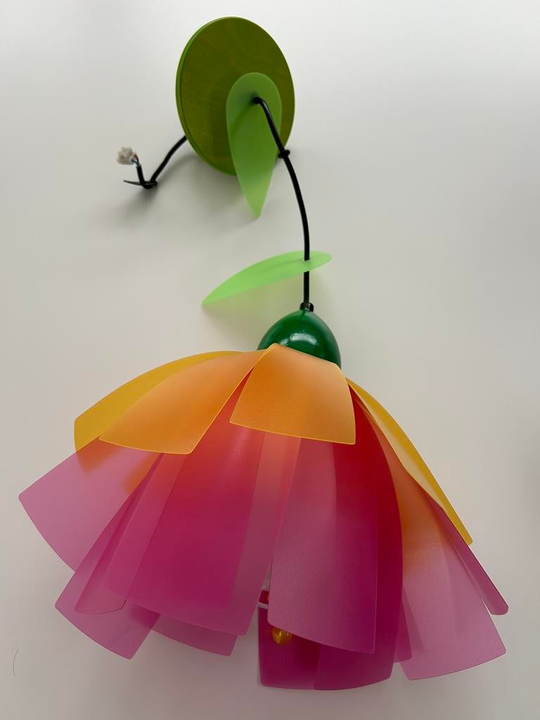 Belle lampe suspendue en forme de fleur Haba, Enlèvement ou Envoi, Comme neuf