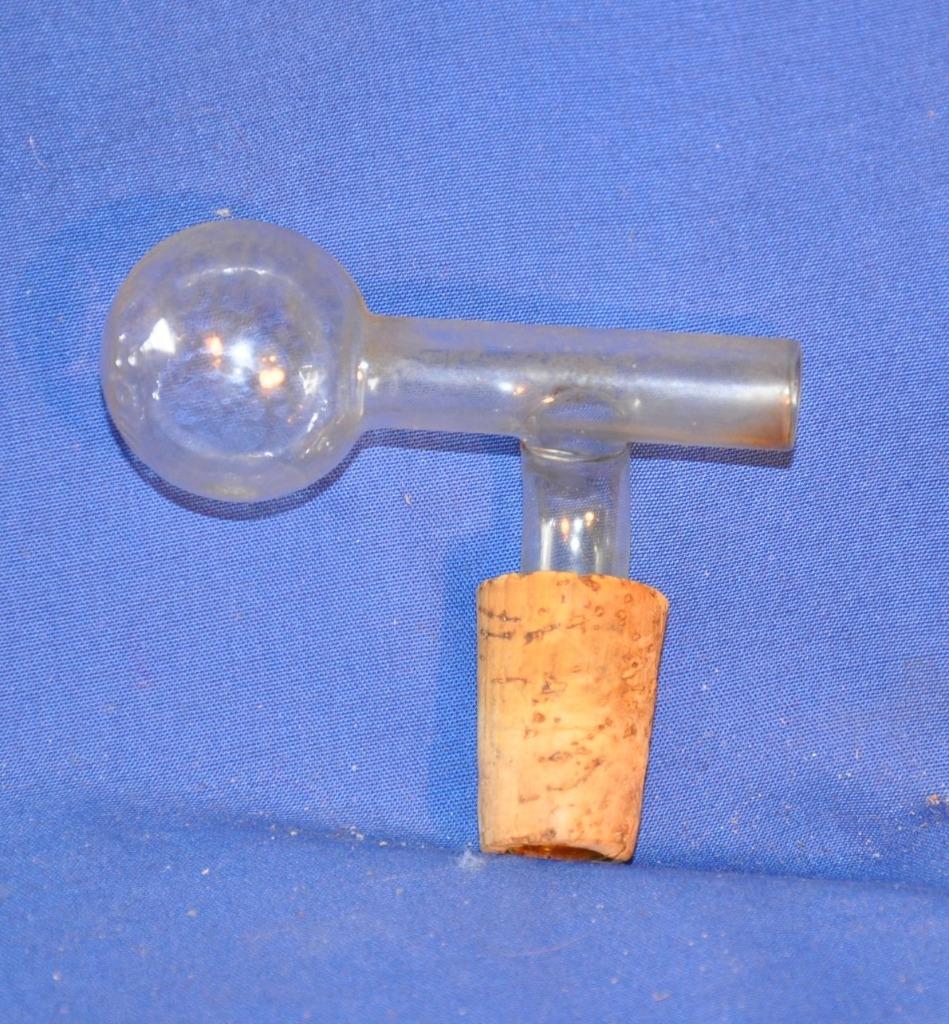 verseur doseur de bouteille vintage en verre et liege, Enlèvement ou Envoi