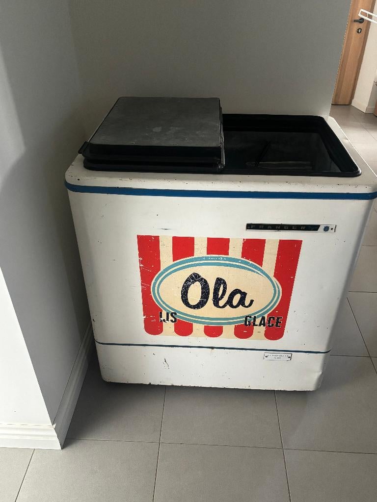 Vintage OLA ijs vriezer WERKENDE STAAT, Enlèvement