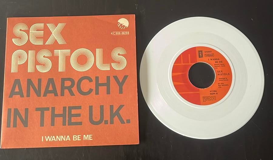 Sex Pistols - Anarchy in the UK - Belgische persing  - Repro, Enlèvement ou Envoi, Neuf, dans son emballage
