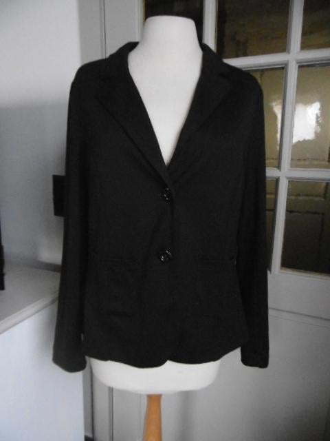zwarte dames blazer van Dotts, maat 44., Kleding | Dames, Dotts, Ophalen of Verzenden, Maat 42/44 (L)