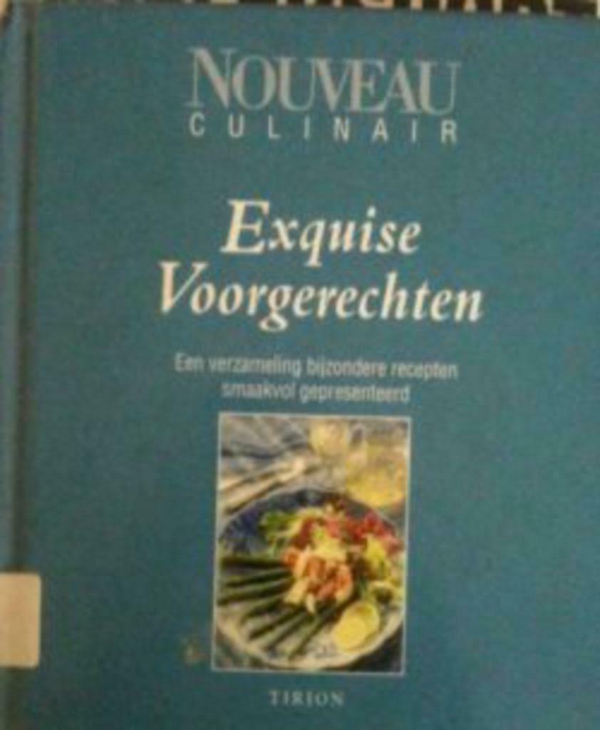 Exquise voorgerechten, Ophalen of Verzenden
