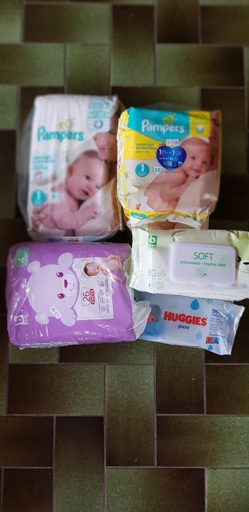 LOT  DE  LANGES ET  LINGETTES, Enlèvement ou Envoi, Neuf, Autres types
