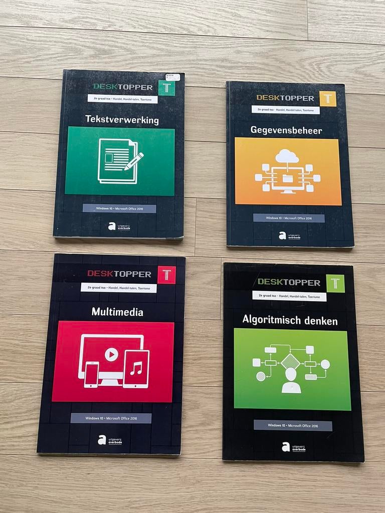 Desktopper schoolboeken, Boeken, Ophalen of Verzenden, Zo goed als nieuw