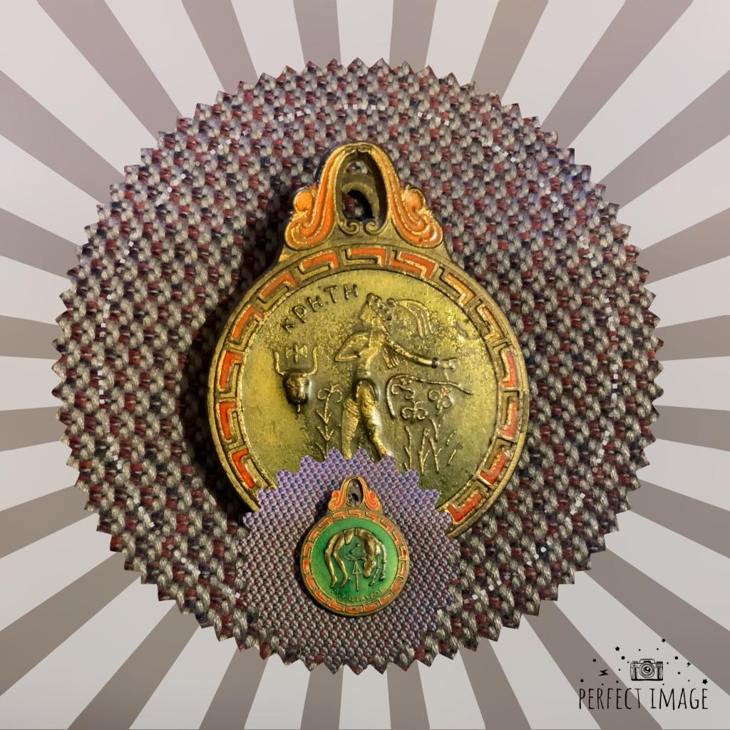 Oude kleine Minotaurus presse-papier uit Kreta, Antiek en Kunst, Ophalen of Verzenden