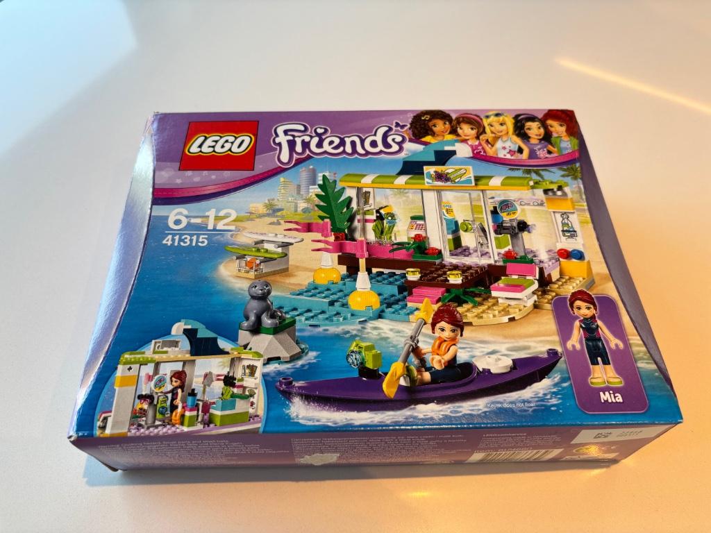 LEGO Friends (41315) Le magasin de plage, Kinderen en Baby's, Ophalen, Zo goed als nieuw, Complete set, Lego