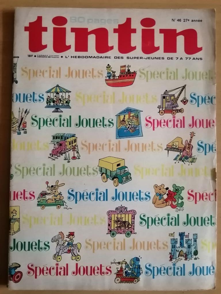 Le journal de Tintin numéro 46 - 1972, Enlèvement ou Envoi, Journal