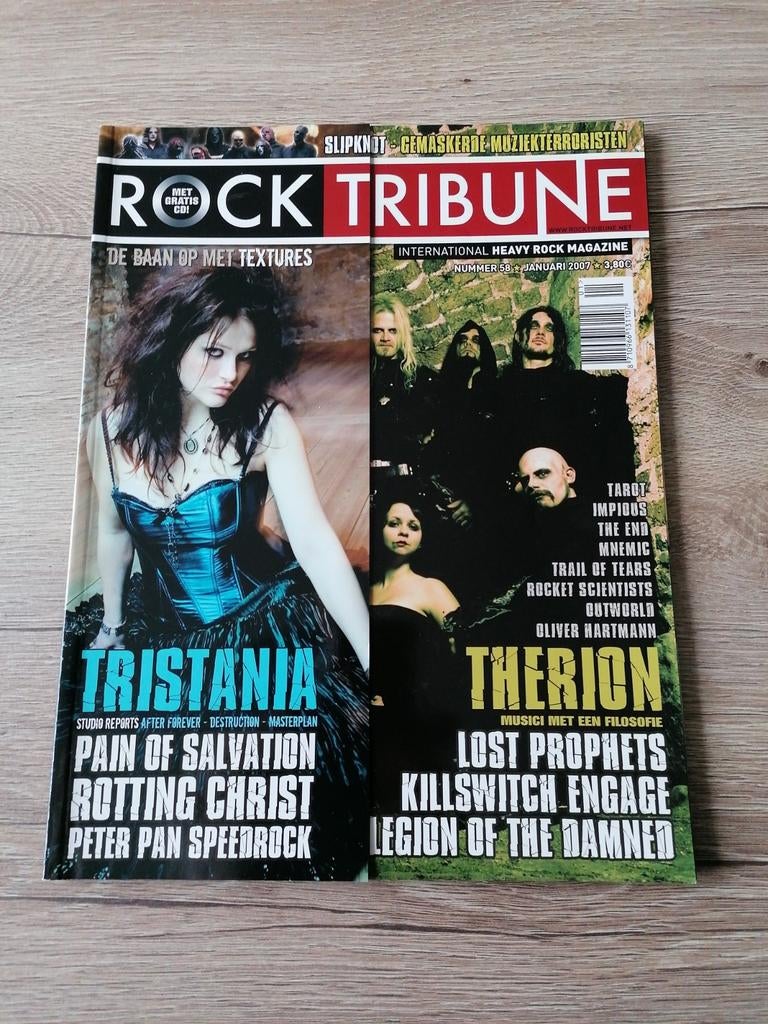 Rock Tribune 2007 - Kunnen afzonderlijk gekocht worden., Ophalen