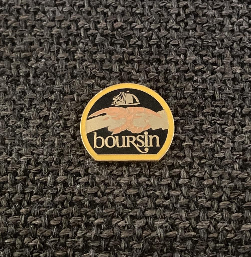 PIN - BOURSIN - KAAS - FROMAGE, Envoi, Utilisé, Marque, Insigne ou Pin's
