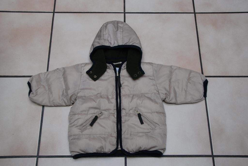 Bébé Veste Manteau Blouson Doudoune Parka beige "H&M" T74cm, Garçon, Enlèvement ou Envoi, H&M Baby, Comme neuf