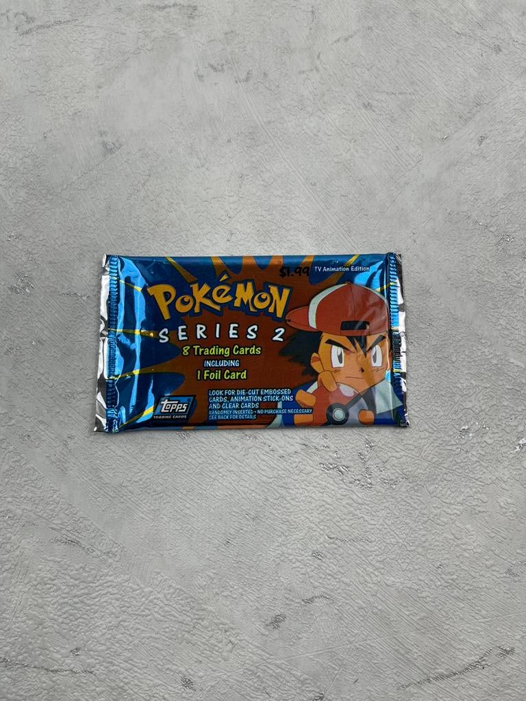 Booster Topps Pokémon 1999 series 2 ENG NEUF, Ophalen of Verzenden, Nieuw, Booster