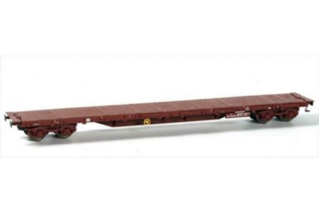 RIVAROSSI 2412 wagon plat à ranchers SNCB époque IV ho dc, Overige merken, Gelijkstroom, Ophalen of Verzenden, Nieuw