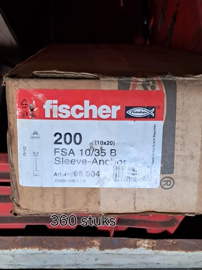 Ficherankers voor steen/beton., Ophalen, Nieuw, 50 tot 100 mm, Overige typen