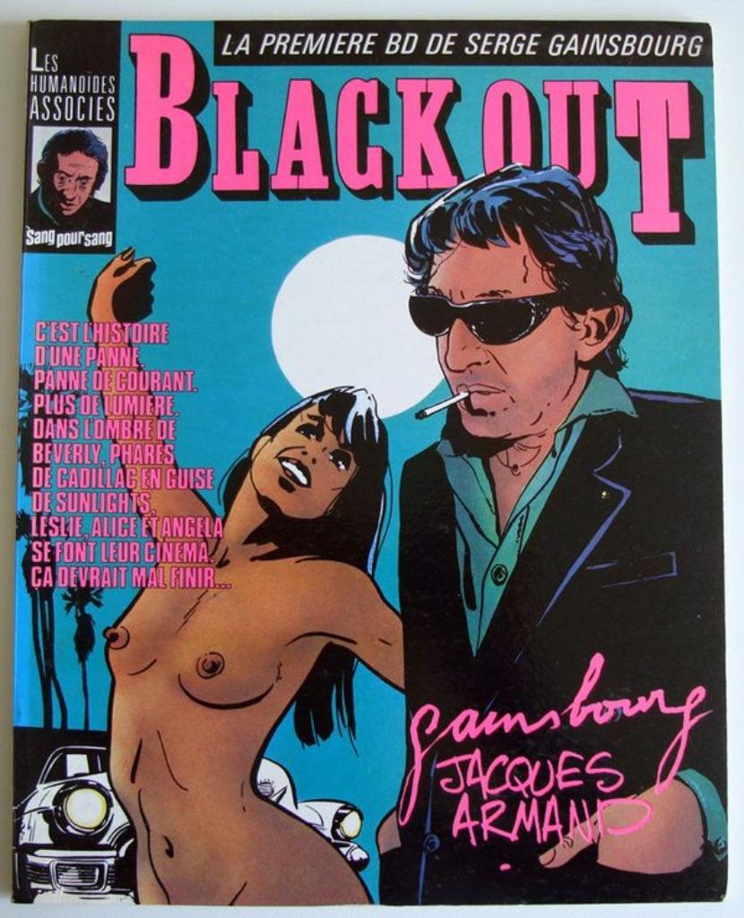 Black Out : la première BD de Serge Gainsbourg 🗯 📙, Enlèvement ou Envoi, Une BD, Serge Gainsbourg, Comme neuf