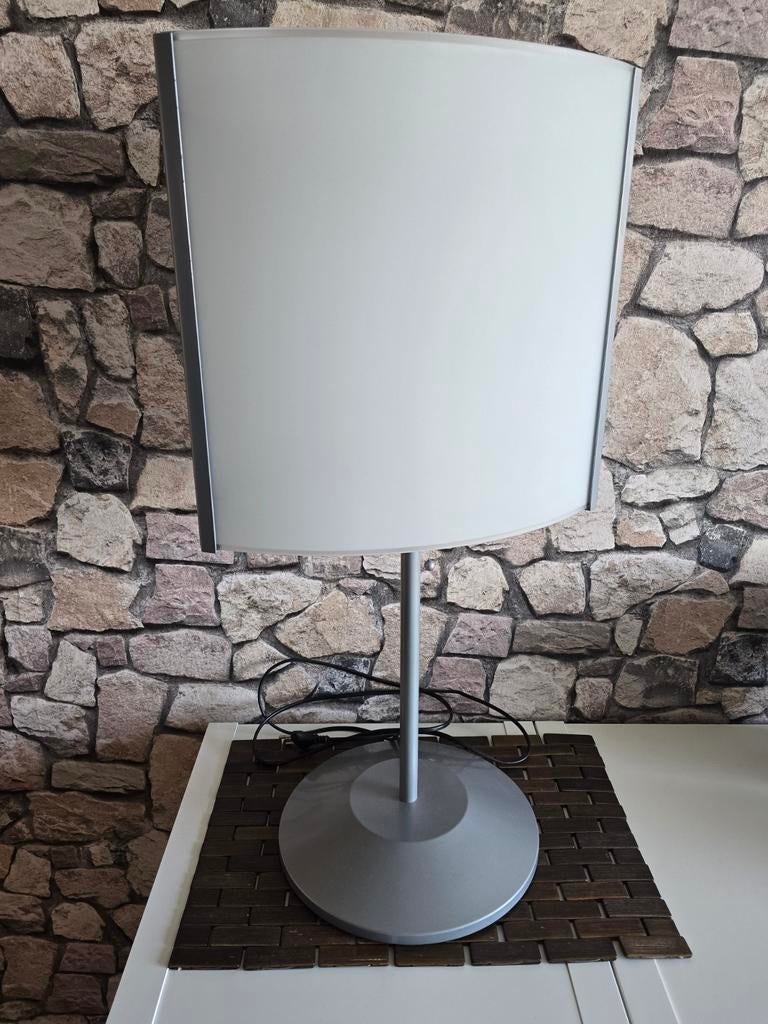Lampe design moderne "neuf " verre opale, Enlèvement, Neuf, Verre