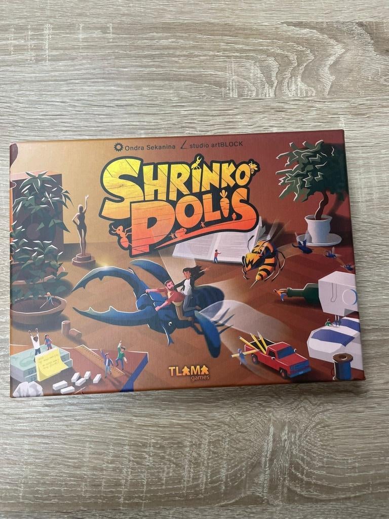Shrinko polis - bordspel, Een of twee spelers, Ophalen, Gebruikt