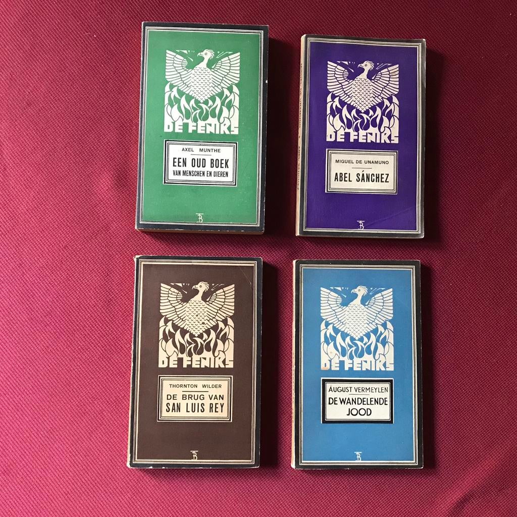 Letterkundige reeks De Feniks, uitgeverij Het Kompas, Antiek en Kunst, Antiek | Boeken en Manuscripten, Ophalen of Verzenden