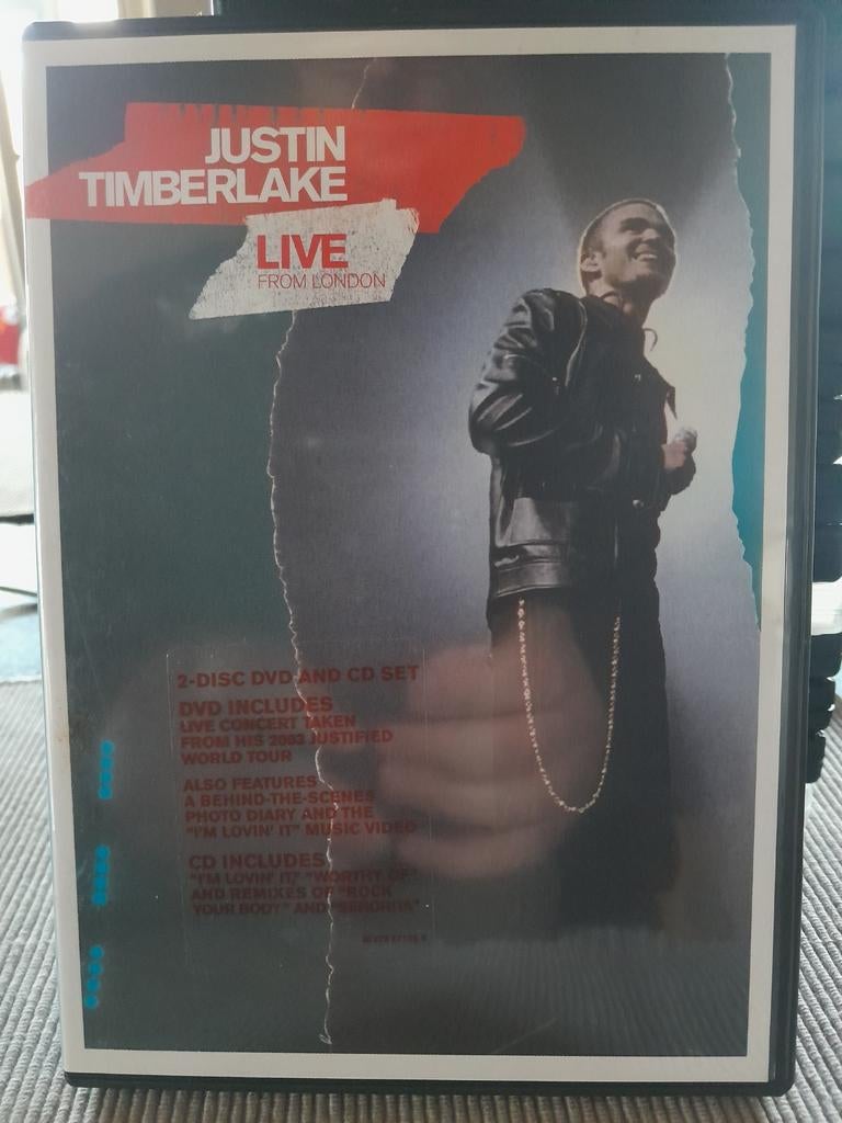 Justin Timberlake live from London, Tous les âges, Enlèvement ou Envoi, Comme neuf