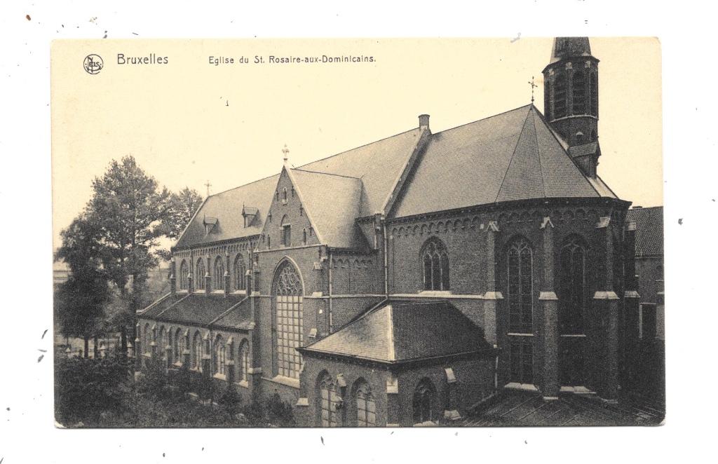 Bruxelles NA657: Eglise du St Rosaire-aux-Dominicains, Envoi, 1920 à 1940, Non affranchie, Bruxelles (Capitale)
