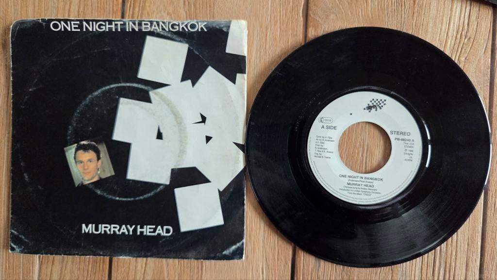 Murray Head ´One night in bangkok´, CD & DVD, Enlèvement ou Envoi, Utilisé, Single