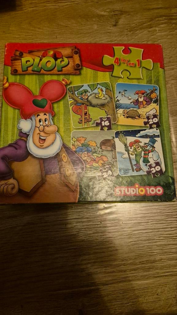 Puzzel plop, Ophalen of Verzenden