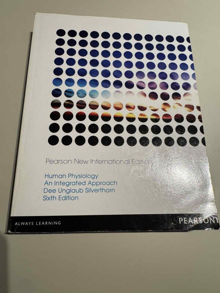 Studieboek Human Physiology, Boeken, Ophalen, Nieuw, Hoger Onderwijs