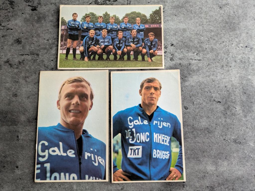 CARTES POSTALES FOOTBALL FC BRUGES CLUB THIO LAMBERT TEAM EI, Envoi