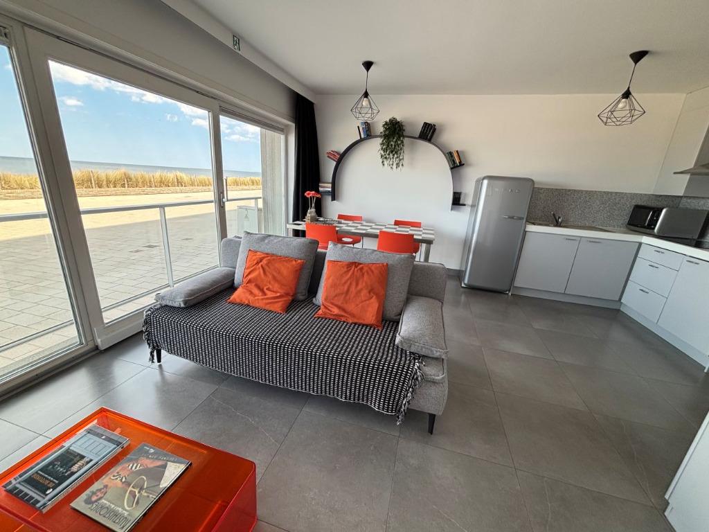 Appt moderne(1 chambre) vue magnifique sur la mer à Westende, Propriétaire, Anvers et Flandres, 1 chambre, 4 personnes