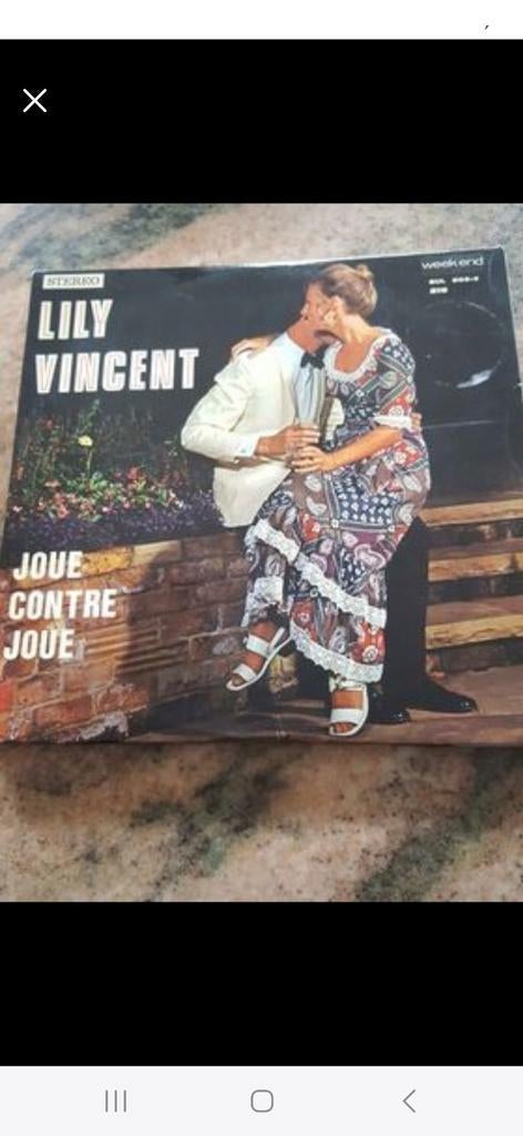 Albums vinyles Lily Vincent, Comme neuf
