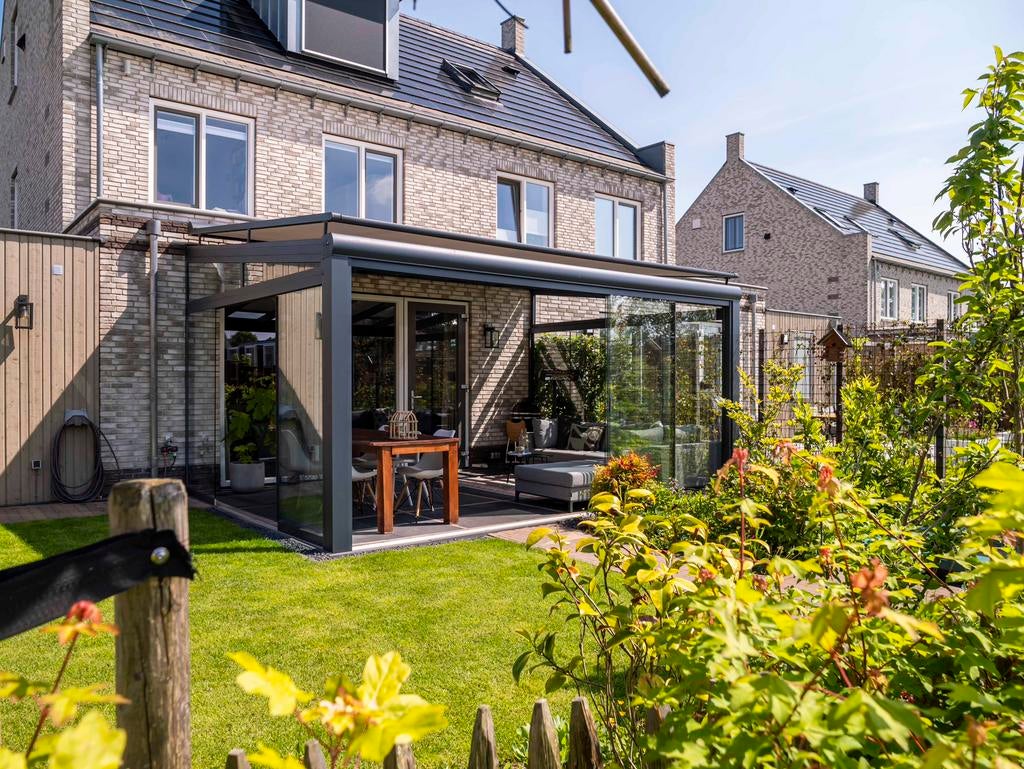 ️☀️Carport veranda zip-screen schuifwanden️☀️MONTAGE PROMO️, Tuin en Terras, Overkappingen, Ophalen, Nieuw, Carport