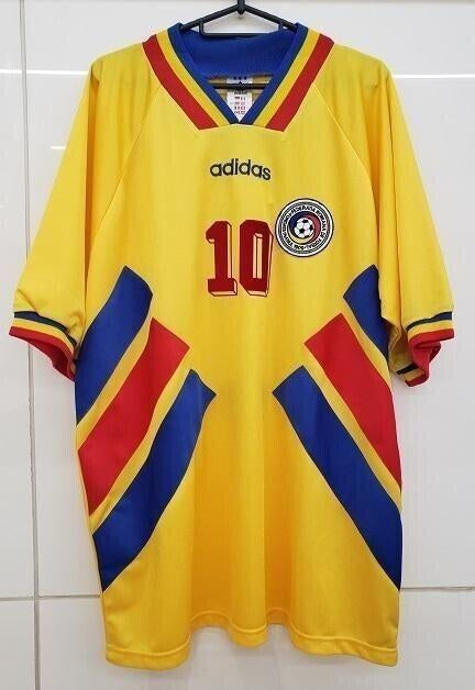 Roemenië Hagi Voetbalshirt Origineel Nieuw WorldCup 1994, Ophalen of Verzenden, Zo goed als nieuw