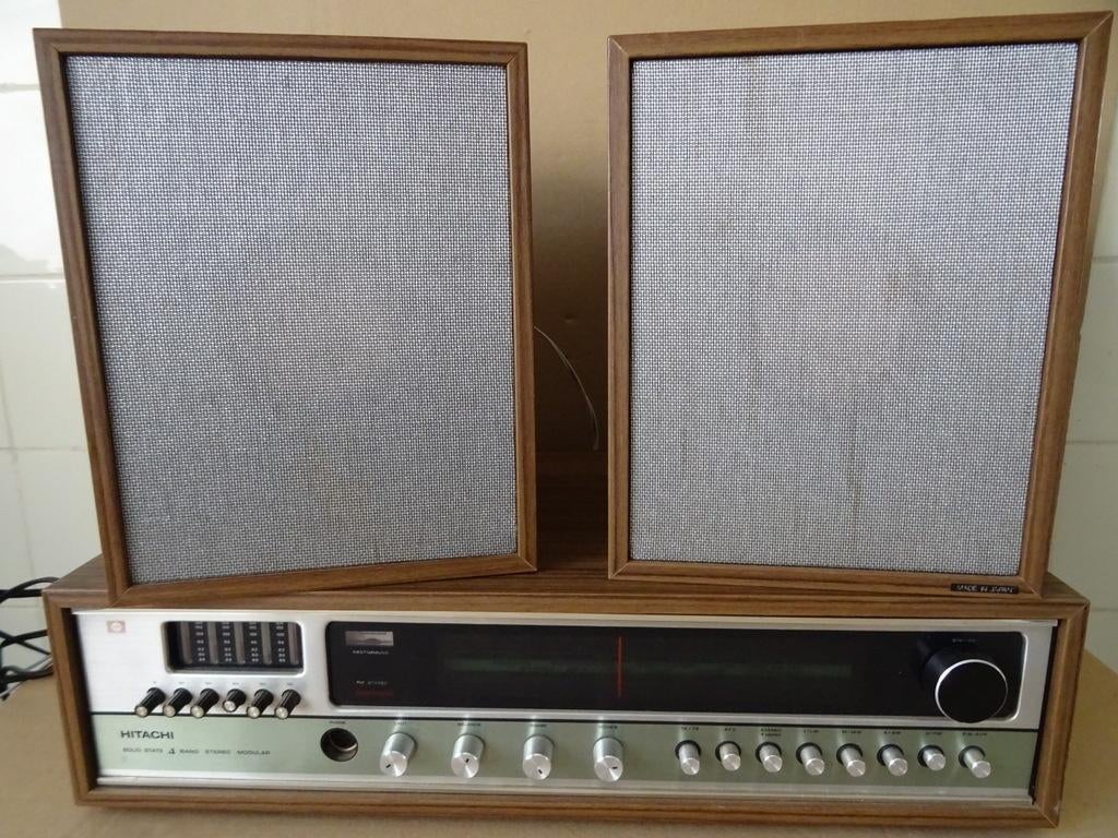 Vintage tuner Hitachi KS-2500E vintage Hitachi KS2500E tuner, Ophalen of Verzenden, Gebruikt, Analoog