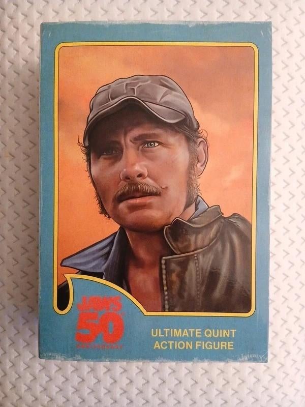 Sam Quint JAWS 50 Ultieme actiefiguur, Verzamelen, Beelden en Beeldjes, Nieuw, Mens, Ophalen of Verzenden