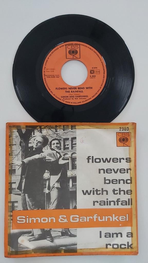 Simon & Garfunkel - Bloemen buigen nooit als de regen, Ophalen of Verzenden, Zo goed als nieuw