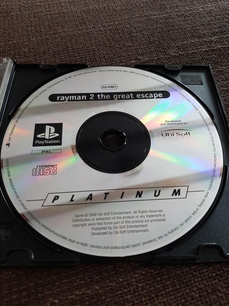PS1 Rayman 2 - La grande évasion (disque uniquement), Enlèvement ou Envoi, Comme neuf